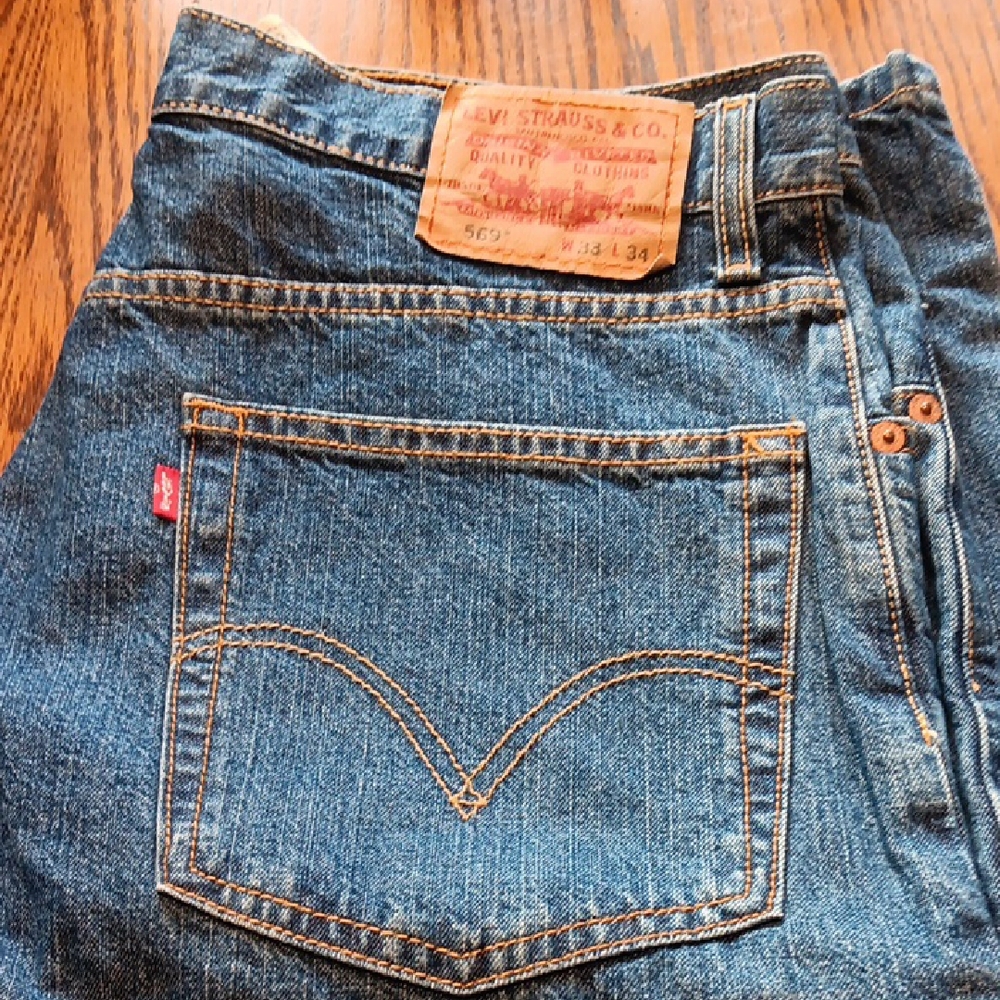 Levi's Men's Blue Jeans 33 34